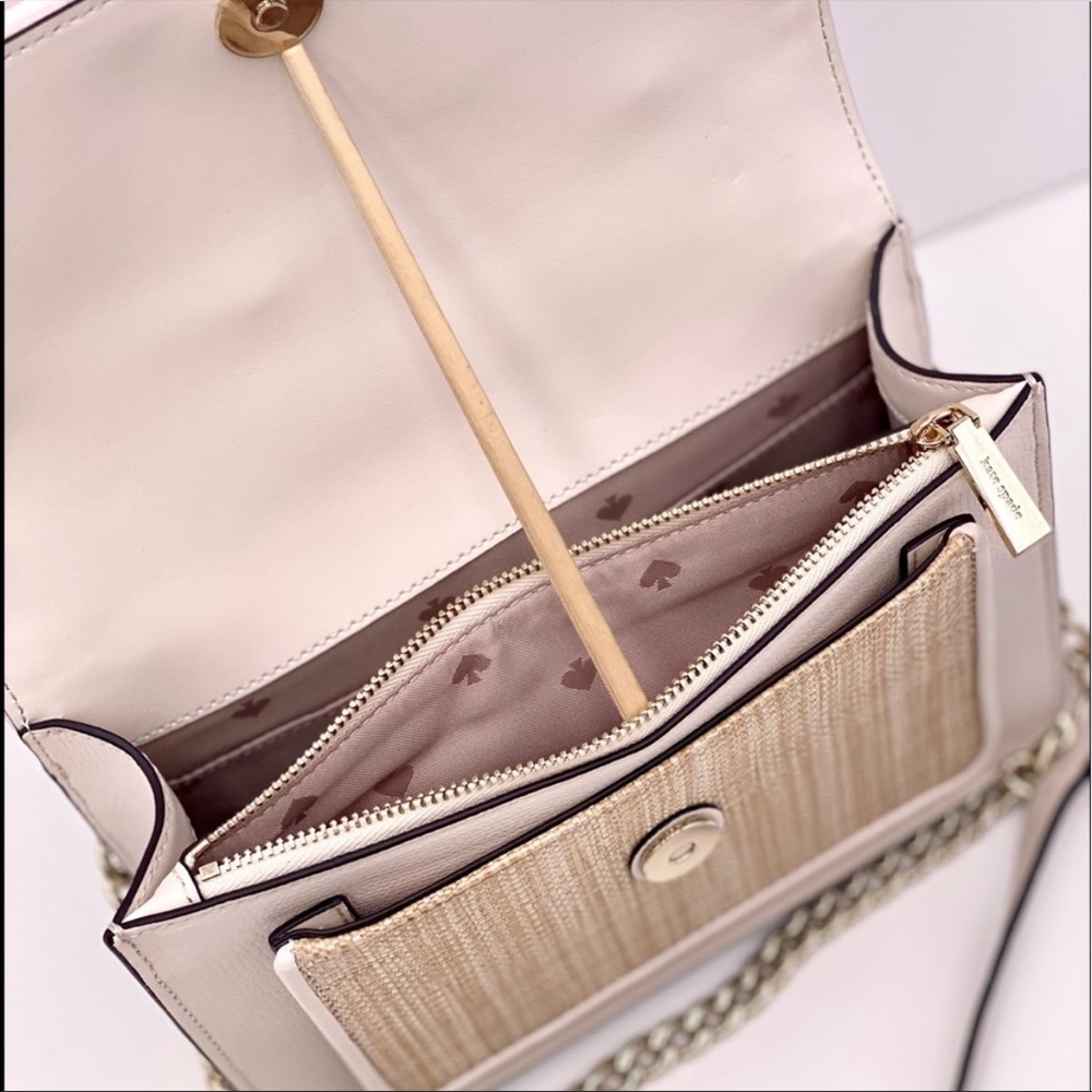 Kate Spade Remi Pineapple Flap Chain Crossbody Bag - Picture 7 of 10